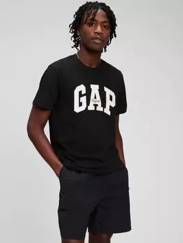 Футболка с логотипом Gap, черный