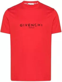 Футболка с логотипом Givenchy, красный