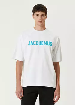 Футболка с логотипом Jacquemus, белый
