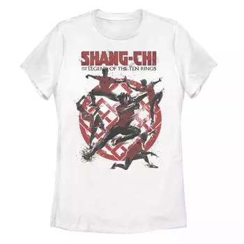 Футболка с логотипом Juniors' Marvel Shang-Chi Poses Licensed Character