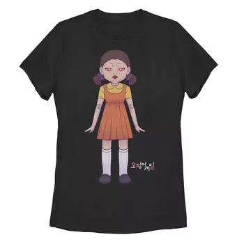 Футболка с логотипом Juniors' Squid Game SG Doll Licensed Character