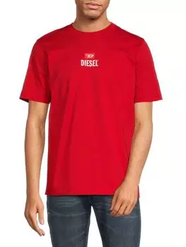 Футболка с логотипом Just Diesel, красный