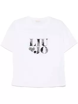 Футболка с логотипом LIU JO, белый