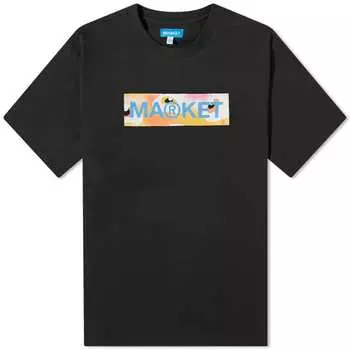 Футболка с логотипом Market Market Bar, черный