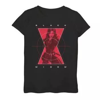 Футболка с логотипом Marvel Black Widow Target для девочек 7–16 лет Marvel