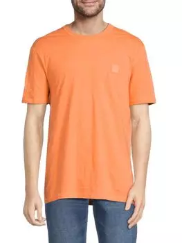 Футболка с логотипом Tegood Box Boss, цвет Pastel Orange