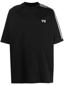 Футболка с логотипом Y-3, черный