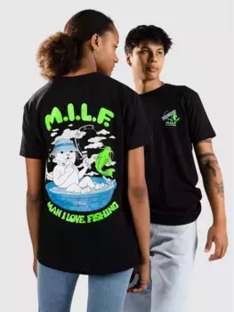 Футболка с милфой Ripndip, черный