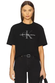 Футболка с монологом героя Calvin Klein, черный
