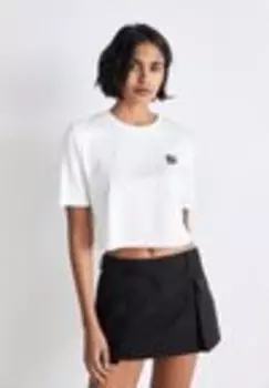 Футболка с набивным рисунком Dkny, белый