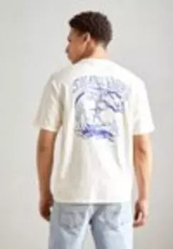 Футболка с набивным рисунком FRONT BACK ARTWORK Scotch & Soda, песочный