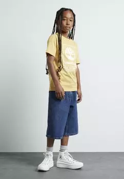 Футболка с набивным рисунком Short Sleeves Timberland, охра