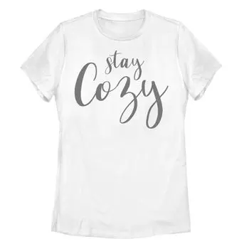 Футболка с надписью «Stay Cozy» для юниоров