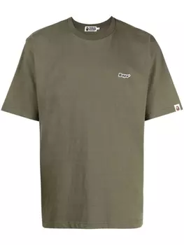 Футболка с нашивкой-логотипом A BATHING APE, зеленый