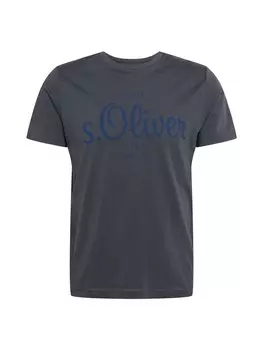 Футболка S.Oliver, темно-серый