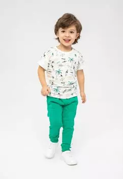Футболка с принтом 3 PACK MINOTI, цвет white teal orange