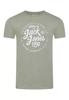 ФУТБОЛКА С ПРИНТОМ 4 Pack Jack & Jones, JJLINO Футболка с принтом упаковка
