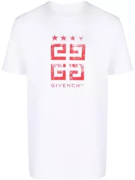 Футболка с принтом 4G Givenchy, белый