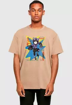 Футболка с принтом ABSOLUTE CULT, бежевый