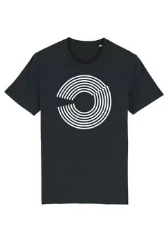 Футболка с принтом ABSTRACT 01 Watapparel, цвет black