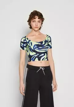 Футболка с принтом Adidas