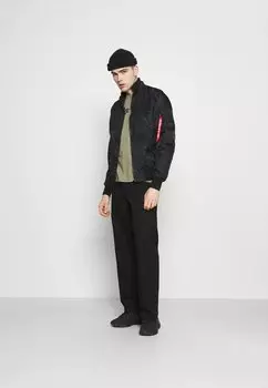 Футболка с принтом Alpha Industries, оливковый