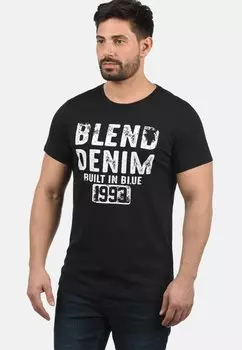 Футболка с принтом Blend, черный