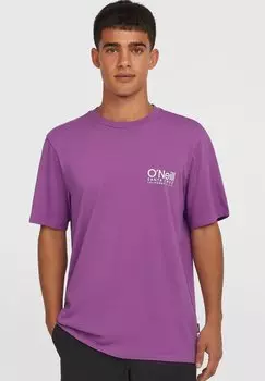 Футболка с принтом CALI LOGO O'Neill, цвет Sweet Grape