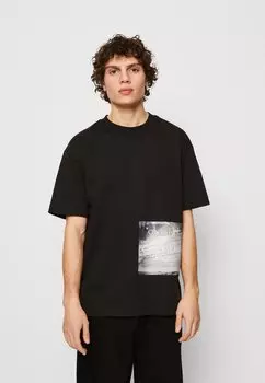 Футболка с принтом Calvin Klein Jeans