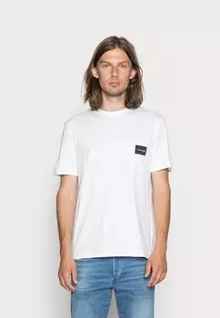 Футболка с принтом Calvin Klein, зеленый