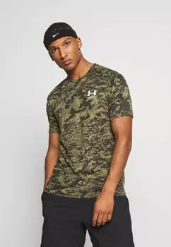 Футболка с принтом CAMO Under Armour, черный/хаки