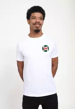 Футболка с принтом Castrol Registered Logo Henry Tiger, белая