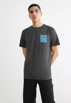 Футболка с принтом CODED Volcom, стелс