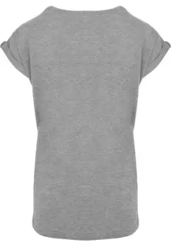 Футболка с принтом DC COMICS WOMAN PATTERN FILL LOGO F4NT4STIC, серый
