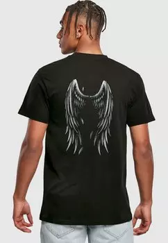 Футболка с принтом DEAMON Mister Tee, цвет black