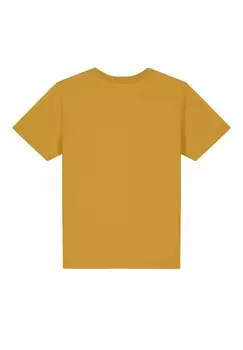 Футболка с принтом DER WUNDERSCHNE FUCHS watapparel, горчично-желтый