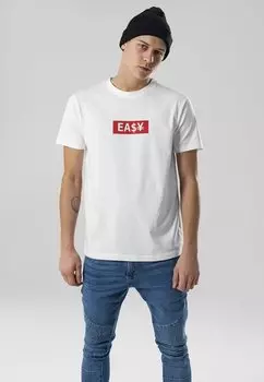 Футболка с принтом EASY BOX Mister Tee, белый