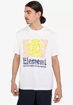 Футболка с принтом Element, wbb