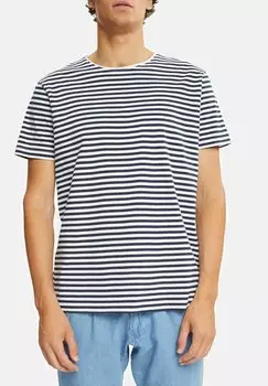 Футболка с принтом Esprit, белый
