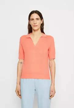 Футболка с принтом Esprit, коралл
