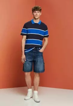 Футболка с принтом Esprit, темно-синий