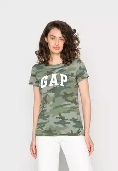 Футболка с принтом GAP