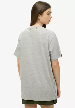 Футболка с принтом GRAPHIC Superdry, серый