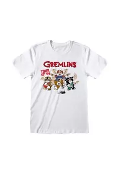 Футболка с принтом GREMLINS TOUR OF 84 Henry Tiger, белый