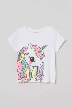 Футболка с принтом H&amp;M