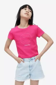 Футболка с принтом H&M