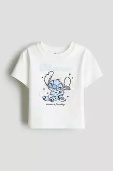 Футболка с принтом H&M, мультиколор