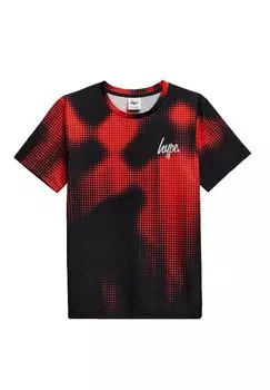 Футболка с принтом HALF TONE MINI SCRIPT Hype, цвет red