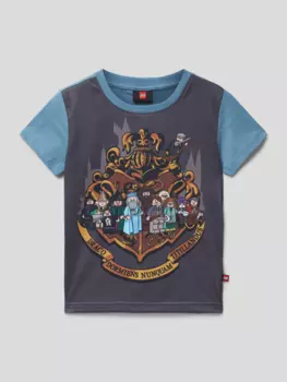 Футболка с принтом Harry Potter LEGO WEAR, темно-синий