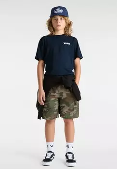 Футболка с принтом HEADWAVES Vans, синий